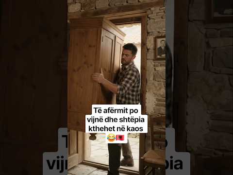 Të afërmit po vijnë dhe shtëpia kthehet në kaos 😂🇦🇱 #Shqip #Humor #Komedi