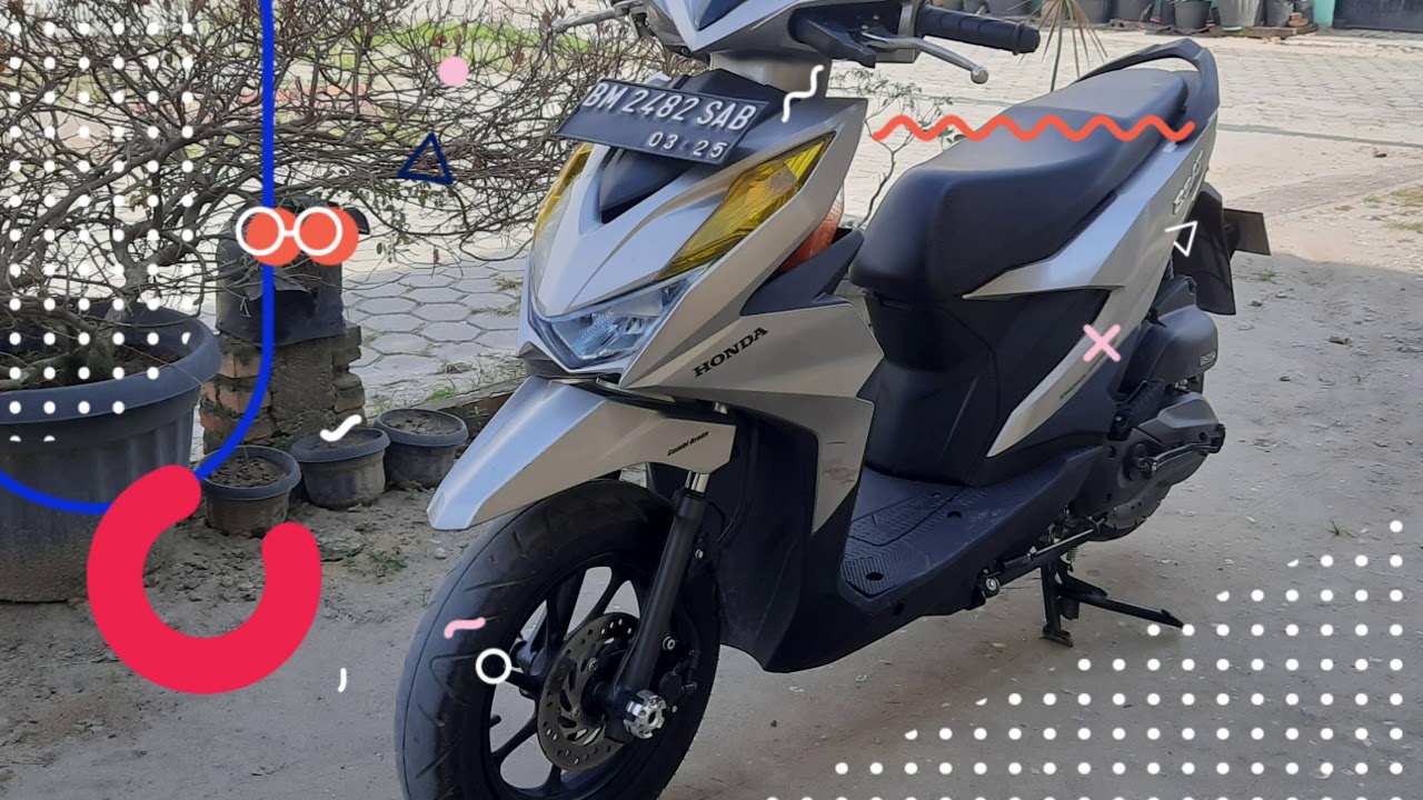 Modifikasi Honda Beat Deluxe Silver 2020 YouTube