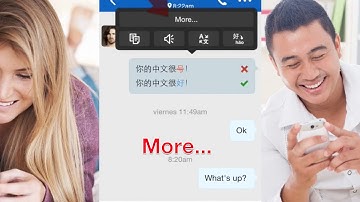What can you do with HelloTalk "More" Option