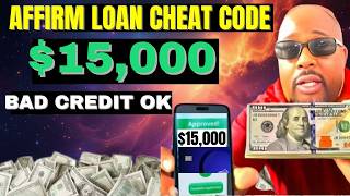 This $15,000 AFFIRM Loan Hack Instantly Approves Anyone with Bad Credit Soft Pull Preapproval! screenshot 3