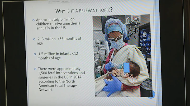 Anesthesia and the Developing Brain