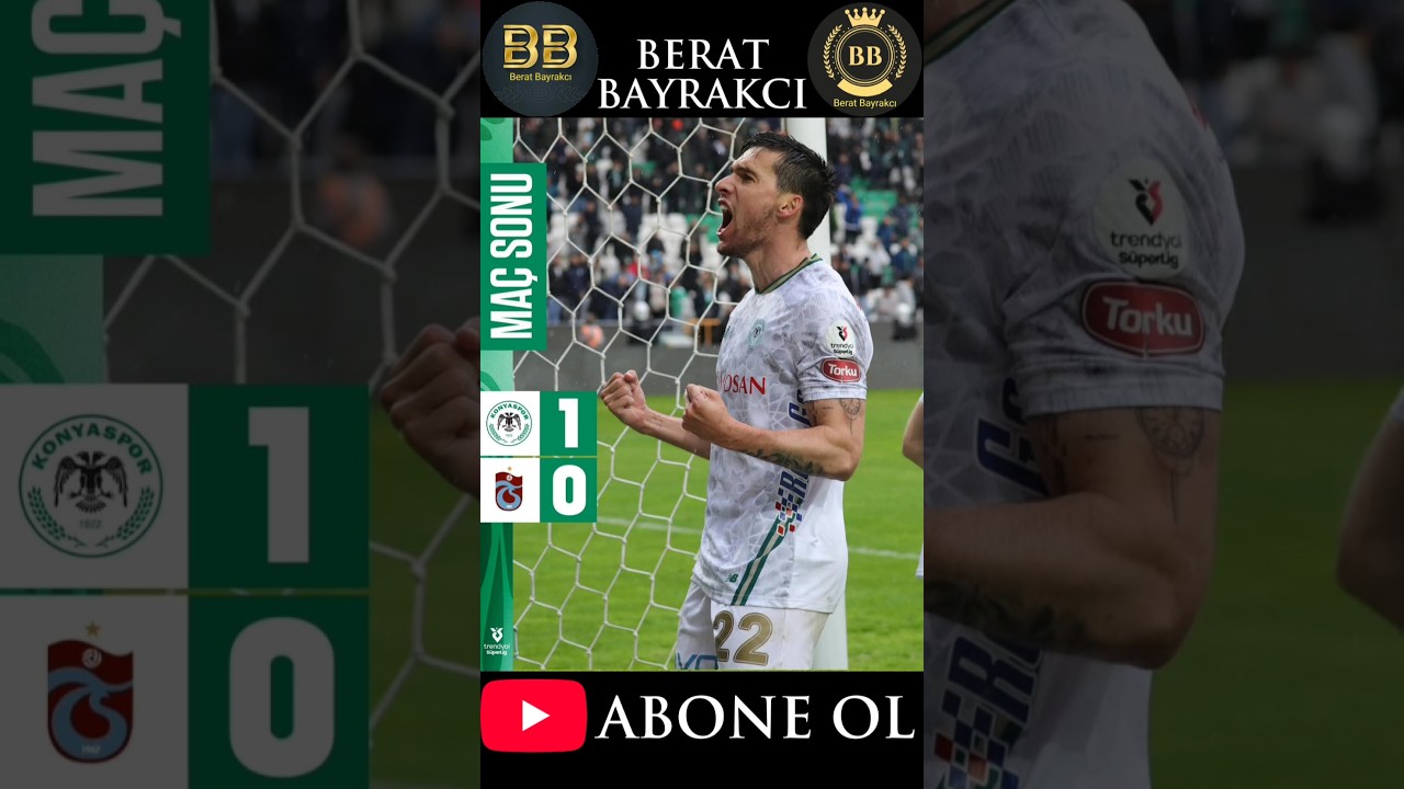 Kritik bir 3 Puan 💪🏻 Tebrikler #Konyaspor 🖤🤍🦅💚🤍👏🏻 #Beşiktaş #Trabzonspor #bjk #konya #ts #keşfet