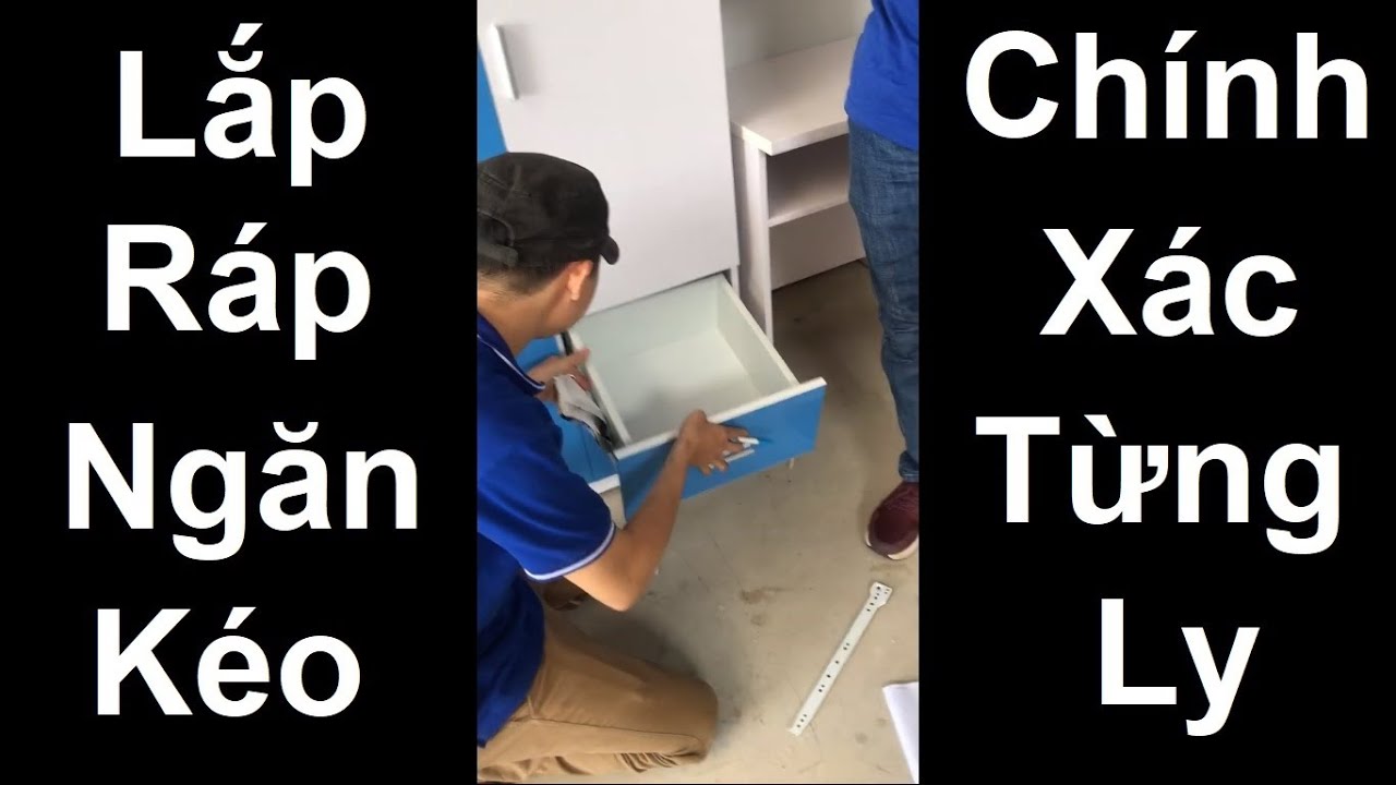 Ráp ngăn kéo tủ nhựa đài loan | Lắp ráp ngăn kéo tủ... - youtube