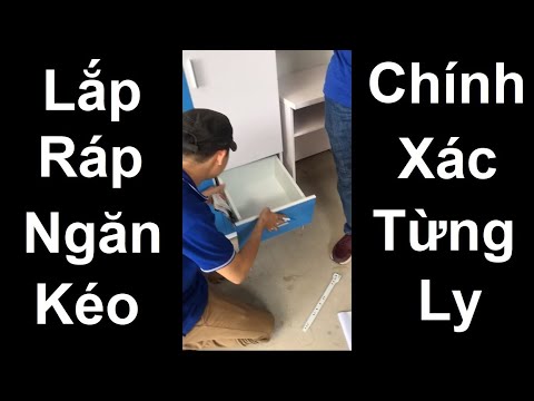 Video Ráp ngăn kéo tủ nhựa đài loan | Lắp ráp ngăn kéo tủ... - youtube