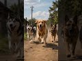 Animal Documentary Stray Dog Saves Rabbit from Wild Leopard