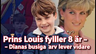 Prins Louis fyller 8 år – Dianas busiga arv lever vidare