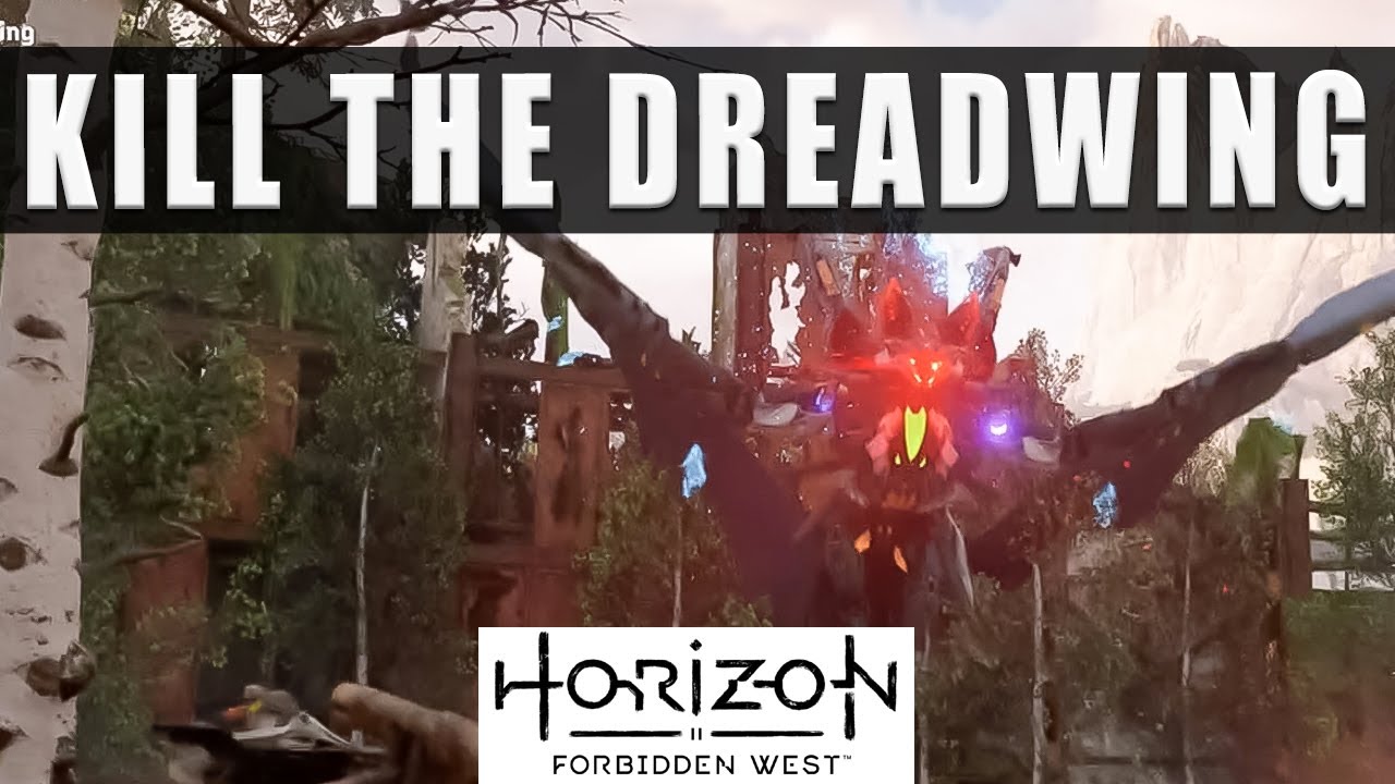 Horizon Forbidden West Kill the Dreadwing - Seeds of the Past how to kill the Dreadwing