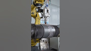 The spindle is worn and repaired by laser cladding to restore the size.#lasercladding #lasercladding