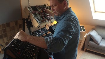 Mutable Instruments Plaits, Clouds, Moog Mother 32 and DFAM