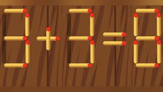 Move only 1 stick to make the equation correct | Matchstick puzzle 7+1=7