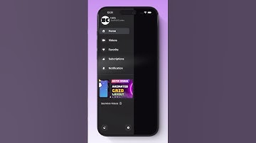 SwiftUI Animated Custom Side Menu 👀