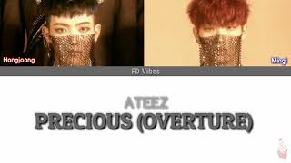 ATEEZ - PRECIOUS (Colour coded lyrics [Han/Rom/Eng])