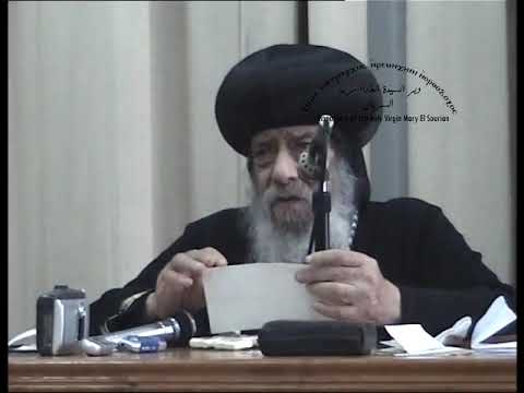 البابا شنودة يتكلم عن الراهب لوقا السائح وعشرته معه أثناء رهبنته بدير السريان