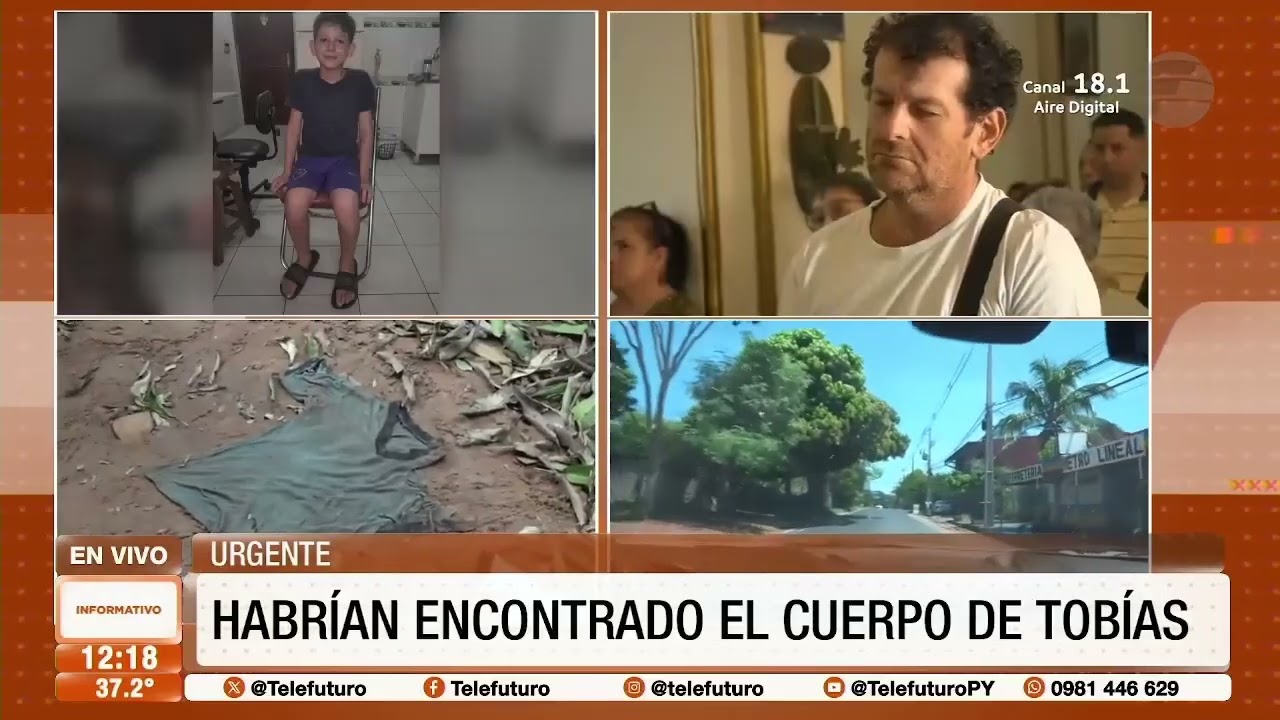 Hallan un cuerpo en la zona donde buscan a Tobías