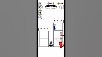 Stick Hero - Tower Defense Level 9 (Android,iOS) #shorts