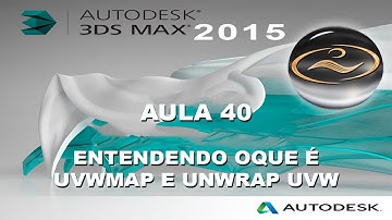 3D MAX AULA 40 ENTENDENDO O QUE É UVW MAP E UNMRAP MAP MEGA CURSO