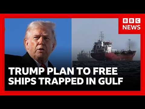 Trump anuncia Operación Libertad para escoltar barcos en el Estrecho de Ormuz