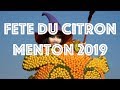 Fête du citron 2019 à Menton