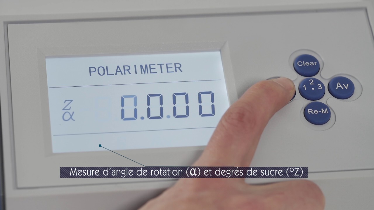 Polarimètre automatique digital modèle 418