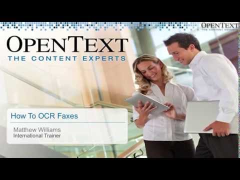 How to OCR Faxes