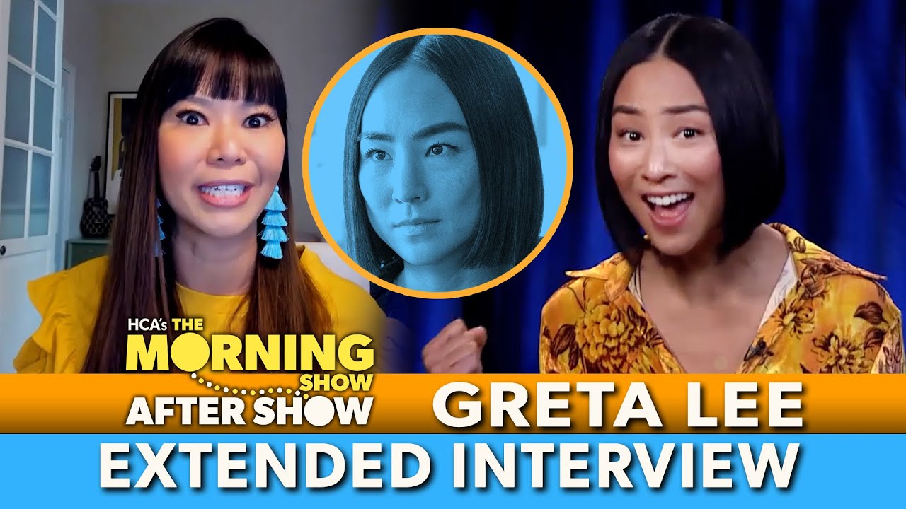 Greta Lee Full THE MORNING SHOW AFTER SHOW Interview Stella Bak