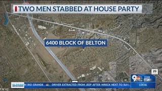 2 men stabbed at West El Paso house party