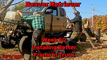 Vrachtwagenframe vervangen, Otter Surprise, Honingbijen, Berkenstokken en Boogschieten