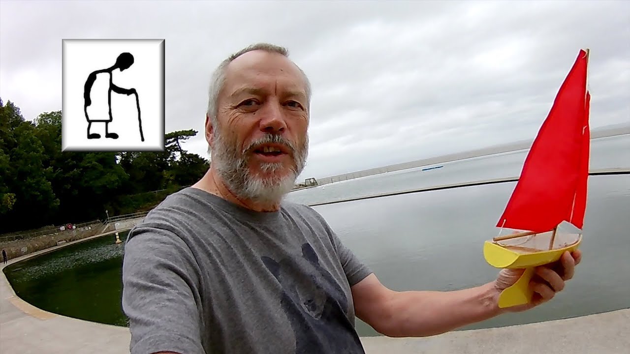 Build your own model boat kit Part 2 sailing it EDIT