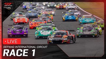 LIVE | Race 1 | Sepang | GT World Challenge Asia 2025