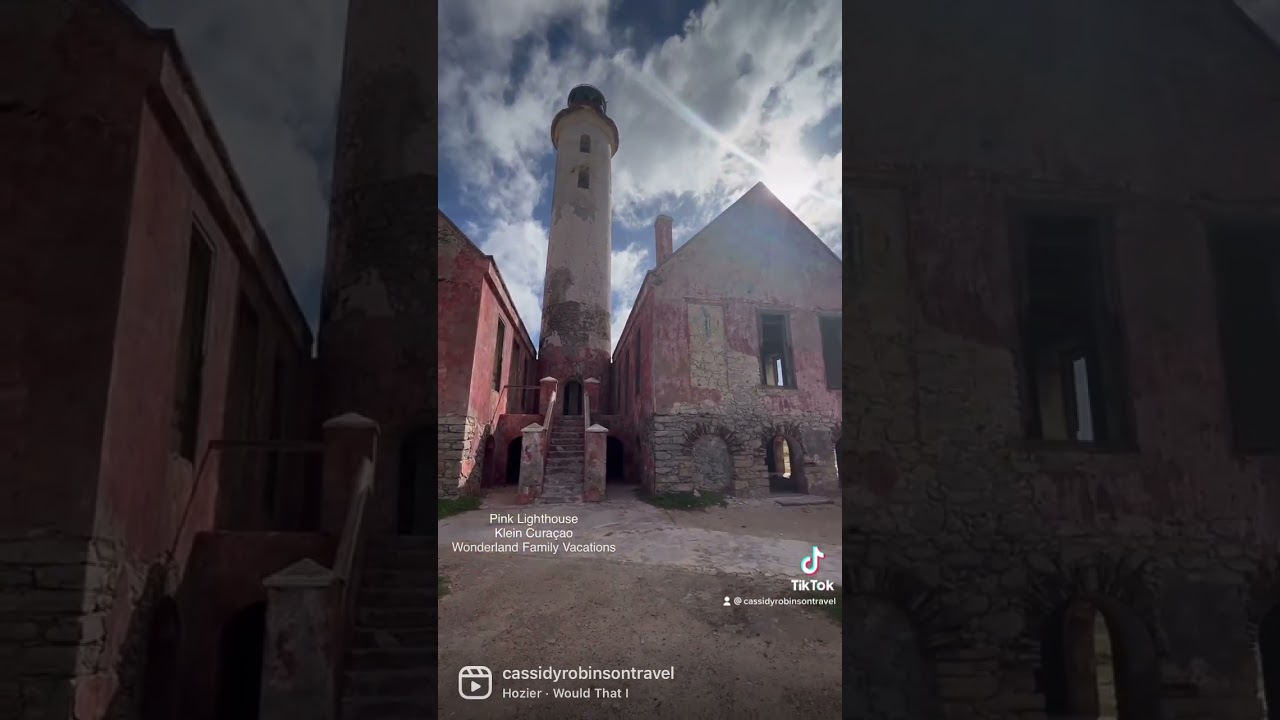 Klein Curaçao Abandoned Pink Lighthouse