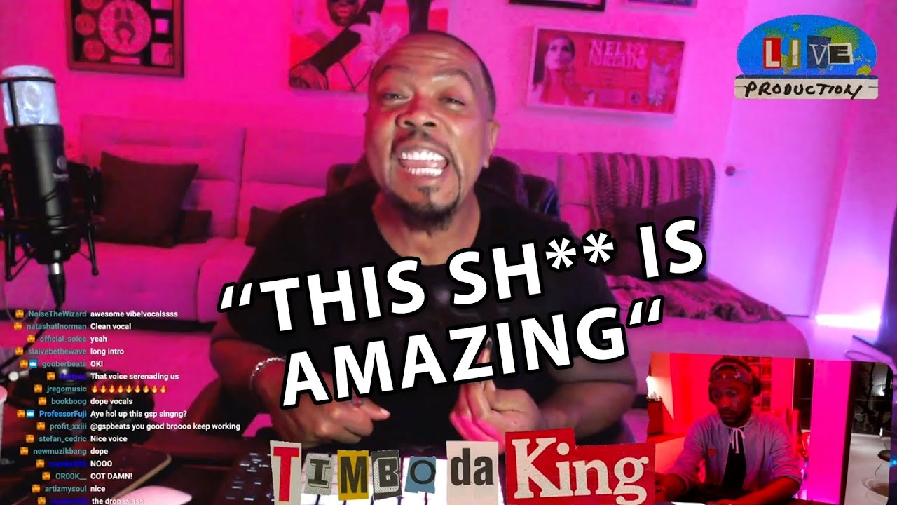 Timbaland reacts to our song and goes crazy