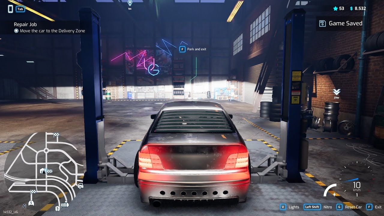 Underground Garage |  Part 3 | GamePlay PC