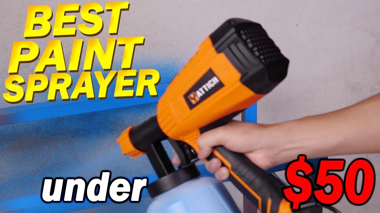 YATTICH Paint Sprayer Review YouTube