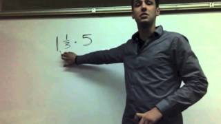 Mr. Hofma Algebra: Multiplying Fractions
