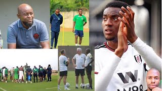 Camp Update| Finidi to lead 1st training session today, more players in, SA coach laments + Tosin