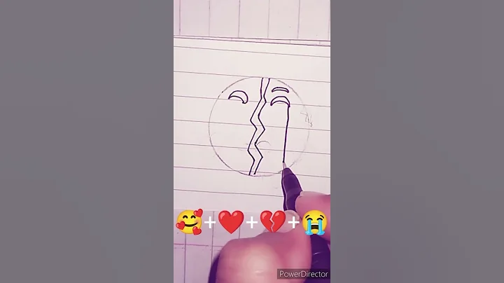 With Love vs Broken Heart||Emoji satisfying creative Art #shorts #art