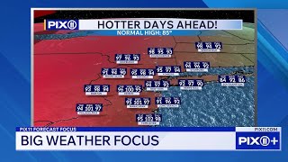 Heat, Humidity, and Hurricane Lull | PIX11 Forecast Focus