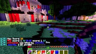 Minecraft: Capture the points: Episode: #2 Death from pointy sticks!