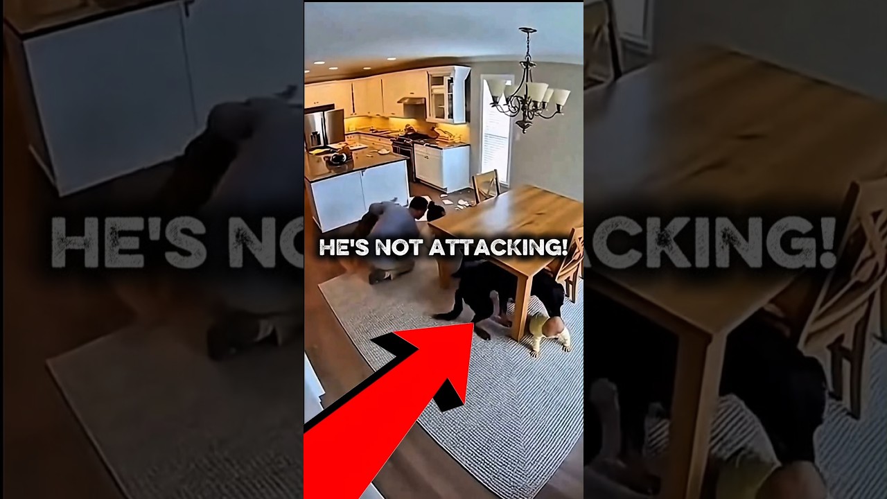 CCTV: Dog Saves Baby! 🐕😱💪 