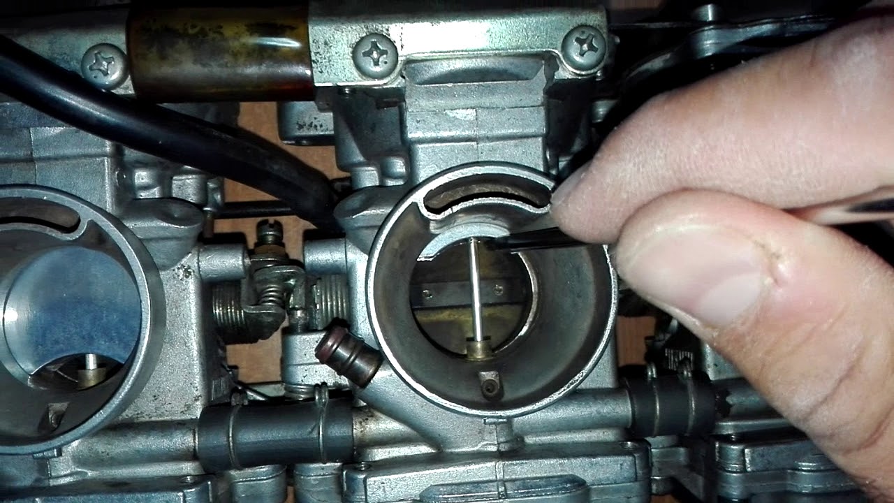 1di3 Gsxr 1100 carburatore spiegazione allineamento senza vacuometro