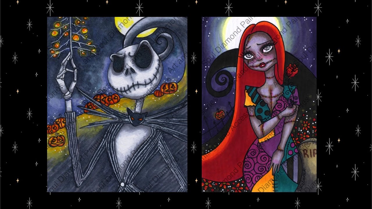Art and Soul Diamond Painting Unboxing Jack & Sally by Regan Kubecek
