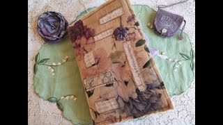 Fabric Covered Eclectic Style Journal