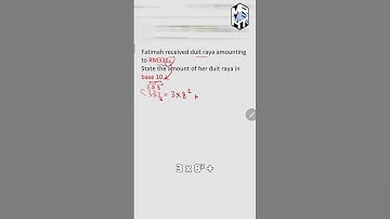 Maths - Number Bases | Converting Base 8 to Base 10 !! #shorts