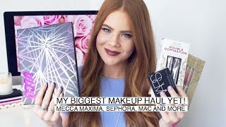 Biggest Makeup Haul Yet! | Mecca Maxima, Sephora, MAC and MORE | LION IN THE WILD