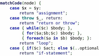 EC# now supports C# 8/9 Pattern Matching (January 2021 Week 1)