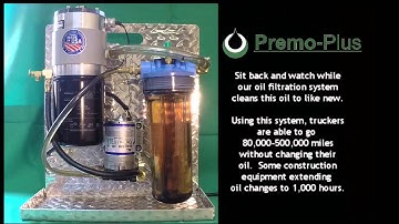 Premo Plus Oil Bypass Filtration System Demo