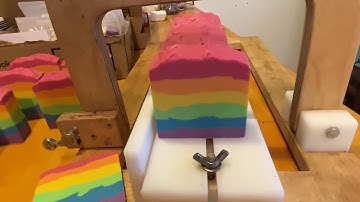Soap Cutting Compilation| Cold Process Soap Making|Relaxing Soap Video