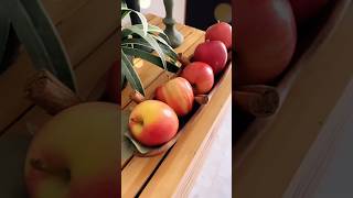 ديكور خريف بدون تكلفة إضافية وبأشياء ممكن نأكلها ونستفيد منها #ديكور #الخريف #ديكورات