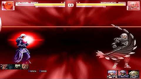 MUGEN KOF 1.1 VOLTAGE ZERO VS ZEROZUCHI BOSS STAGE KOF DESTINY OROCHI