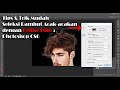 Tips & Trik Mudah Seleksi Rambut Acak-acakan dengan Refine Edge : Photoshop CS6